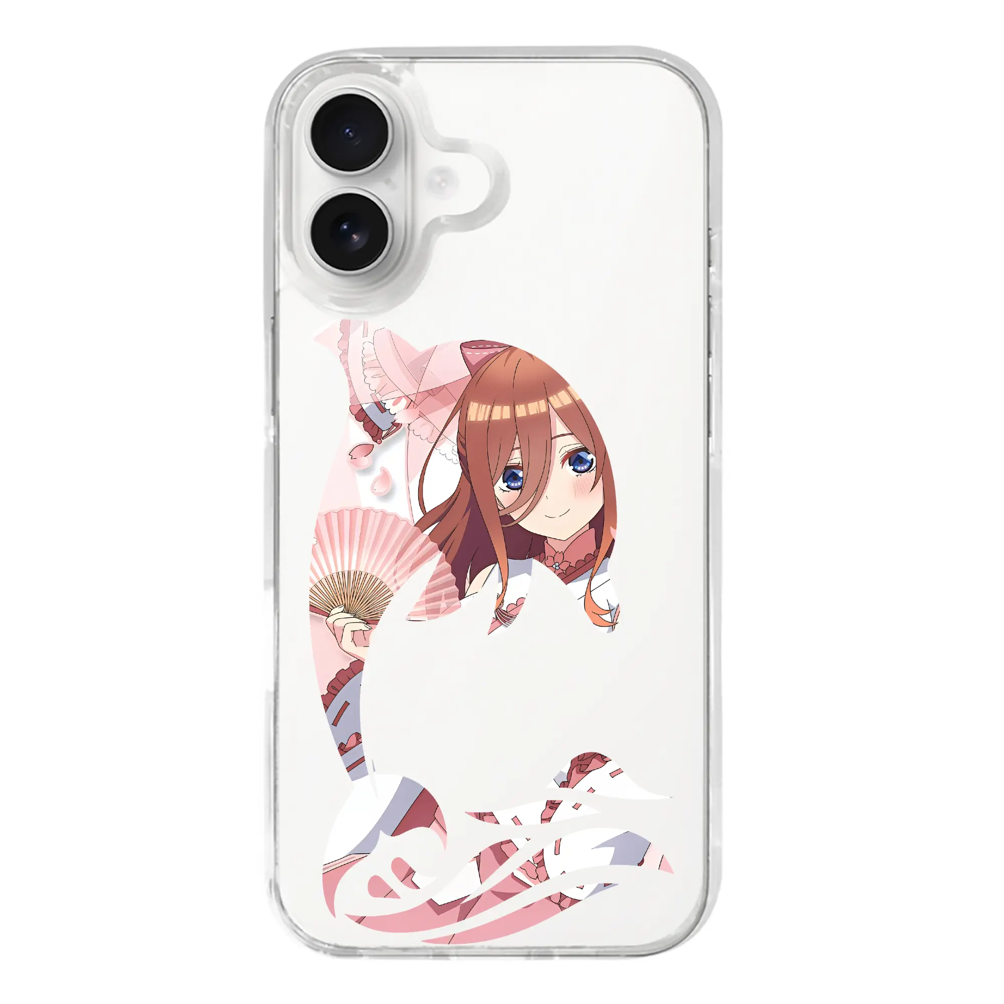 五等分の花嫁 グッズ 中野 三玖 - iPhone 17シリーズ 透明スマホケース – 薄型・耐衝撃・精密フィット保護カバー